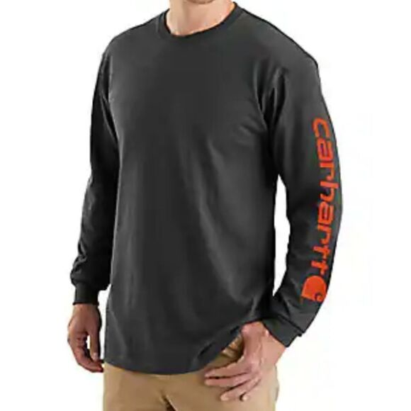 Carhartt workwear logo t-shirt size small men - Picture 1 of 7